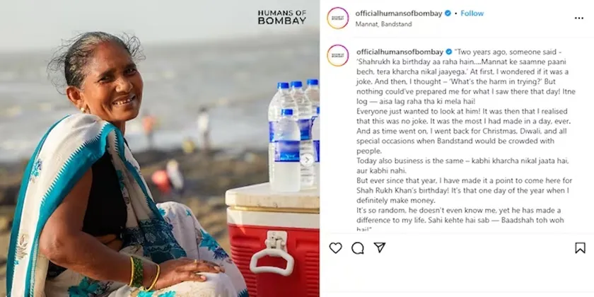 SRK, shah rukh khan birthday, incredible, heartwarming, water, mumbai, humans of bombay, trending, viral post,