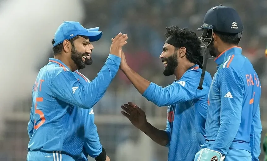 Rahul, Rohit, Jadeja and Kohli