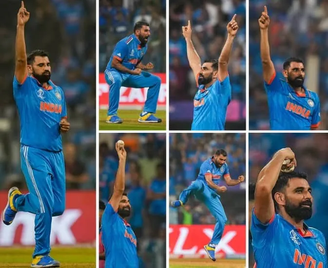 Mohammad Shami World Cup 2023 wickets