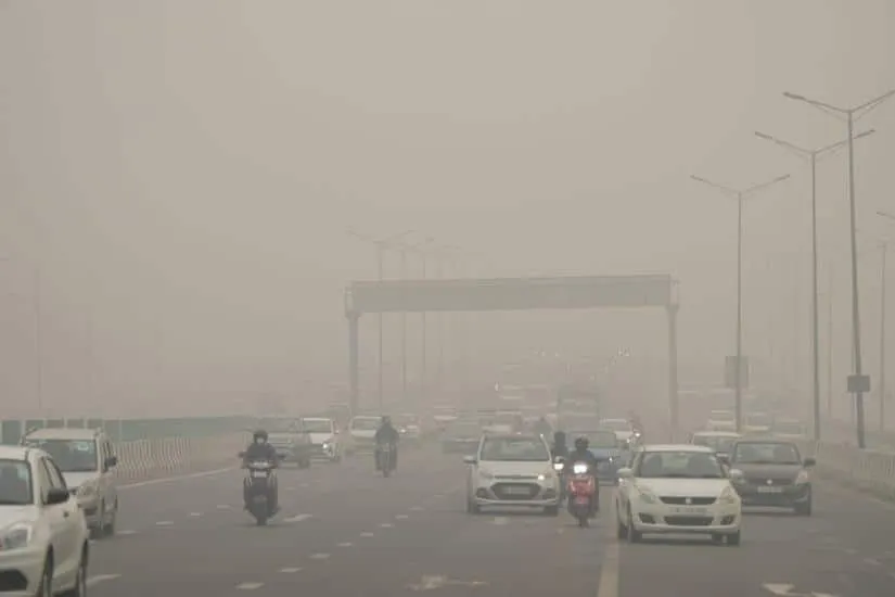 Delhi pollution level