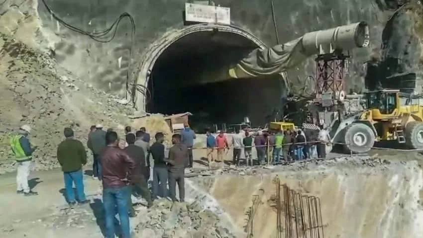 Tunnel Collapses Uttarakhand