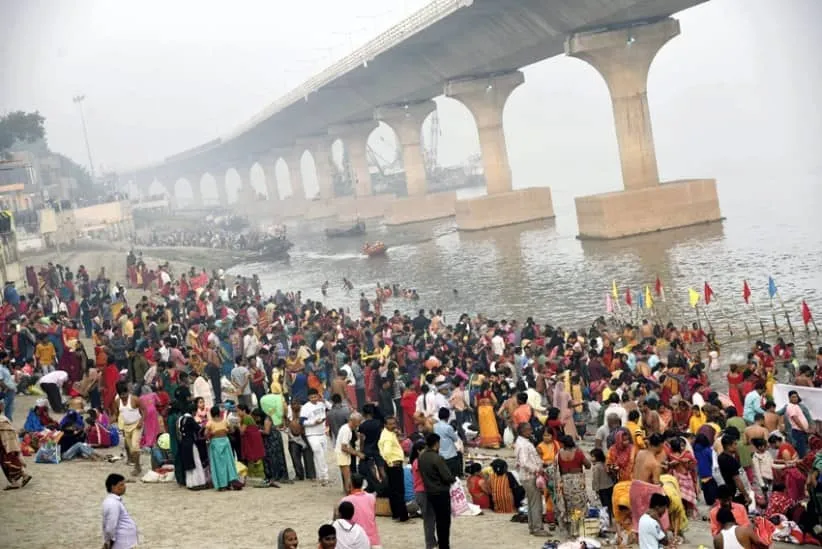 Ganga bath on Kartik Purnima