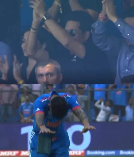 virat kohli sachin tendulkar