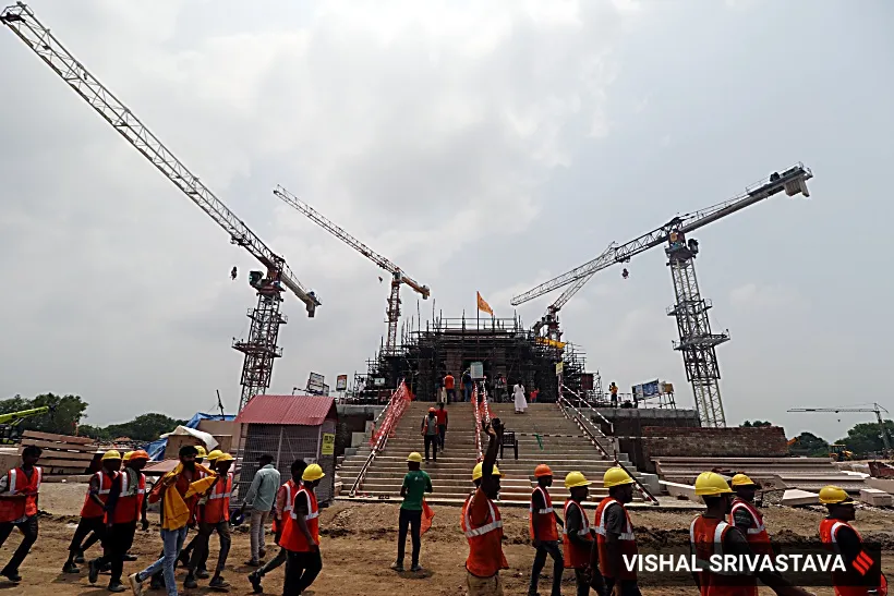 Ram Temple Construction, indian express, ayodhya