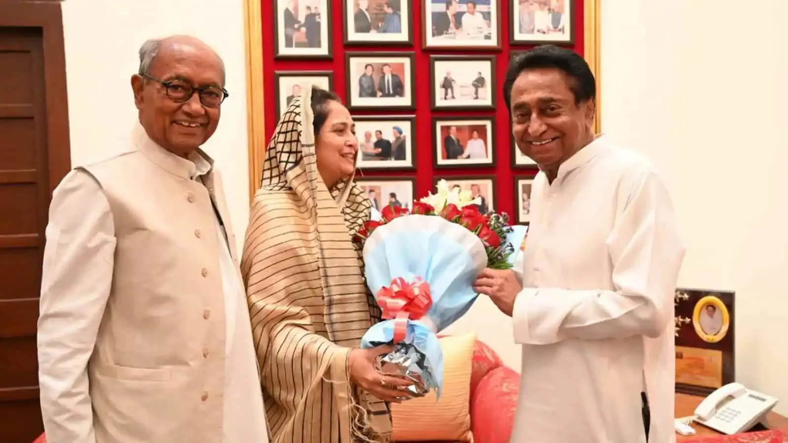 Kamal Nath, digvijaya singh