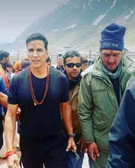 Akshay Kumar sir visited kedarnath temple
