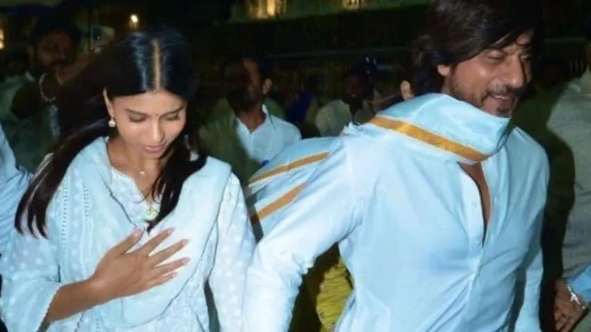 Shah Rukh Khan And Suhana Tirupati Temple Visit