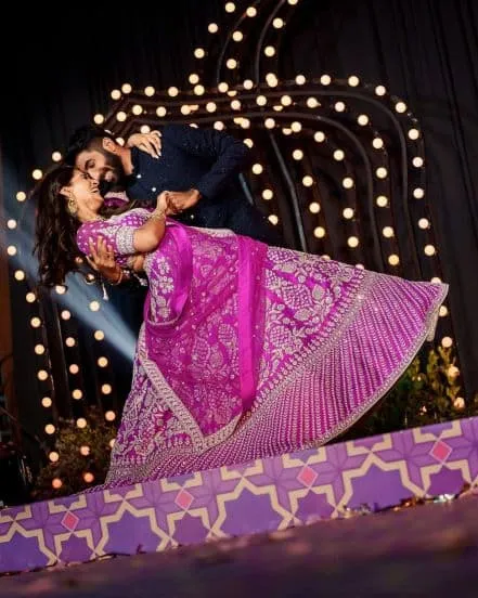 Jaspirt Bumrah and Sanjana Ganesan 3