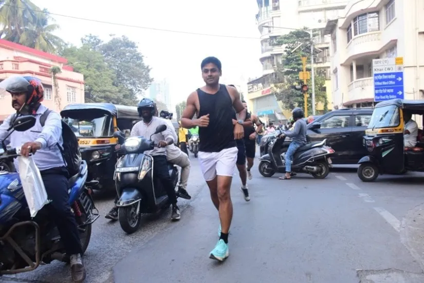 Nupur Shikhare jogging at her wedding