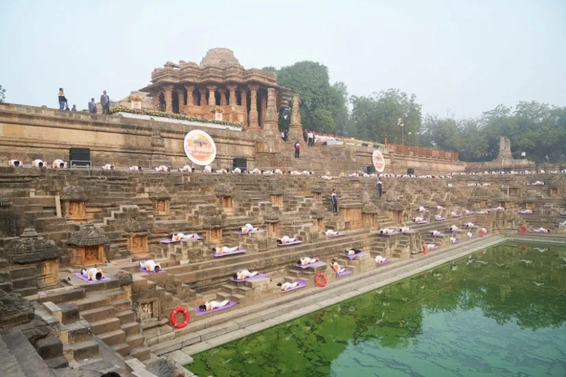 Surya namaskar world record