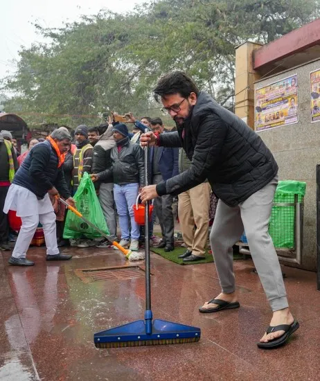 temple cleanliness campaign