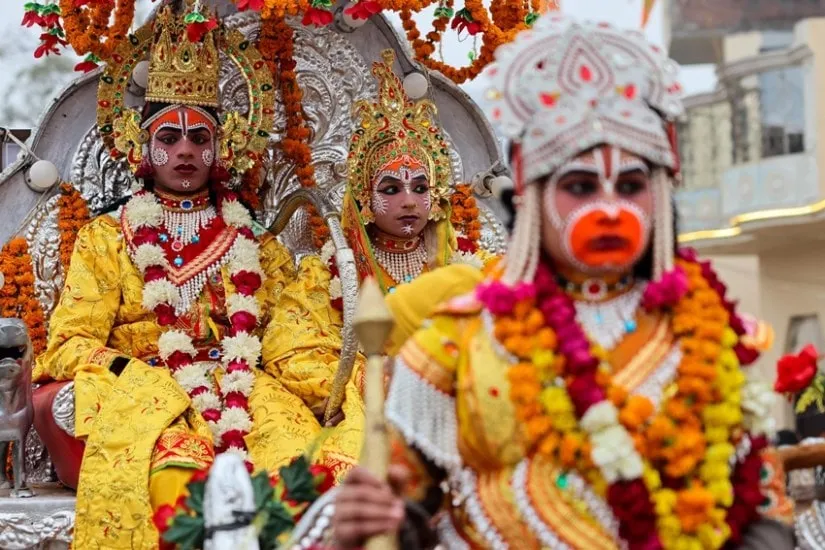 procession in ayodhya