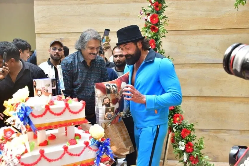 Bobby Deol celebrates his birthday with fans