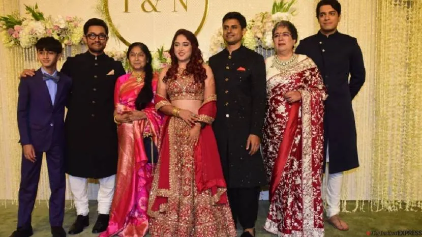 Ira Khan and Nupur Shikhare Wedding Reception
