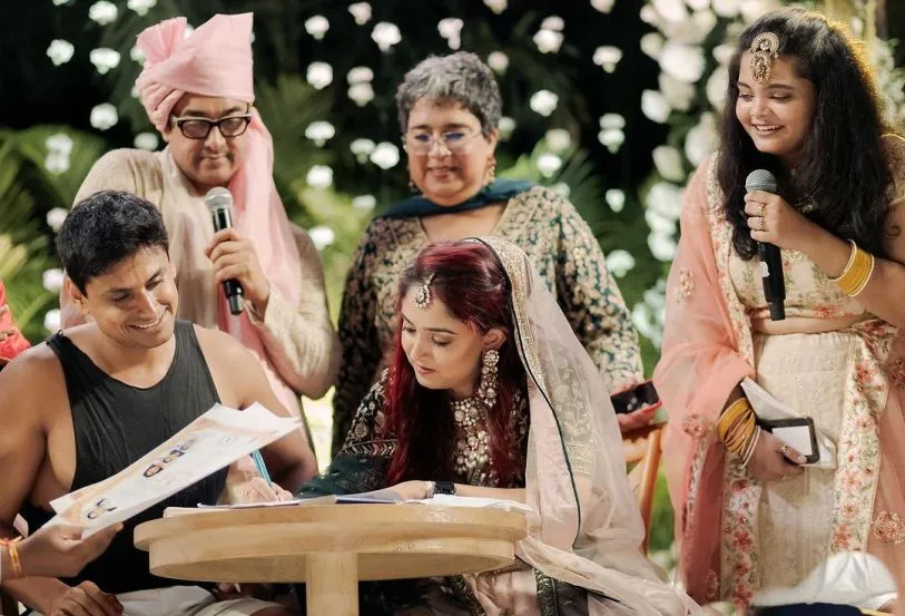 ira and nupur and wedding 