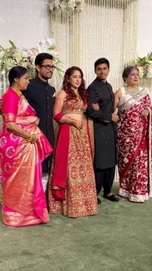 Ira Khan and Nupur Shikhare Wedding Reception