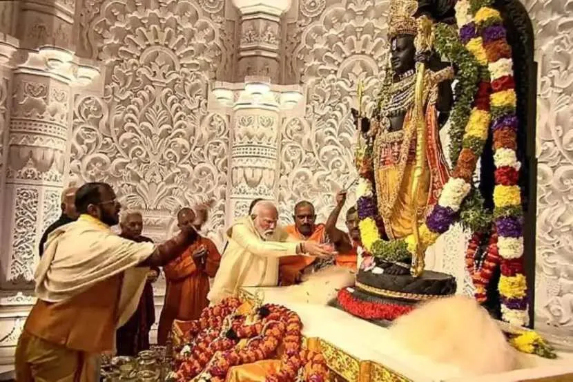 Some sportspersons were present for the Ram Mandir Pranpratistha ceremony