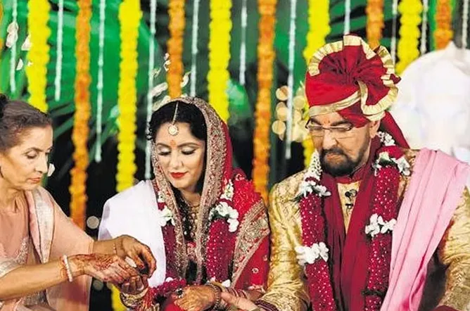 Kabir Bedi and Parveen Dusanj