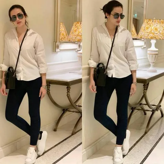 who is Shoaib Malik wife Sana Javed