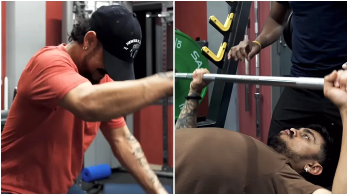 Ishan Kishan, Fitness Training