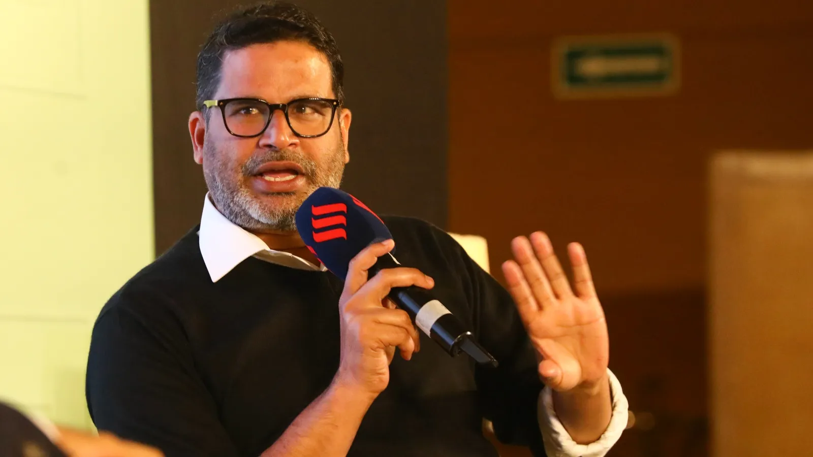 Prashant Kishor during an Indian Express ADDA at Le Meridian, New Delhi on Friday, February 02, 2024. Express photo by Abhinav Saha *** Local Caption *** Prashant Kishor during an Indian Express ADDA at Le Meridian, New Delhi on Friday, February 02, 2024. (Express photo by Abhinav Saha)