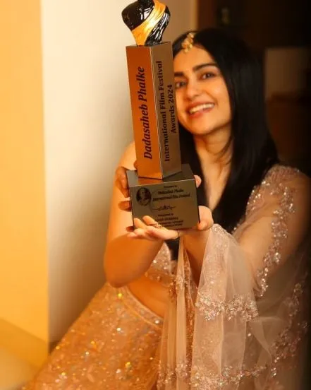 Adah Sharma DadaSaheb Phalke International film awards 2024 Most promising actress Kerala story movie