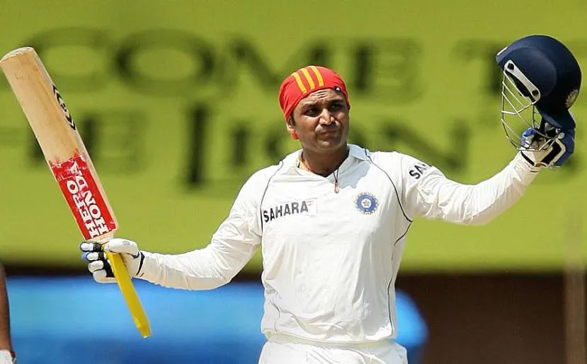 Indian cricketer who scored a century with a six