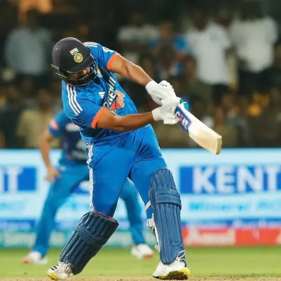 Indian cricketer who scored a century with a six