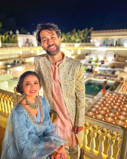 Kashmira Irani marries Akshat Saxena