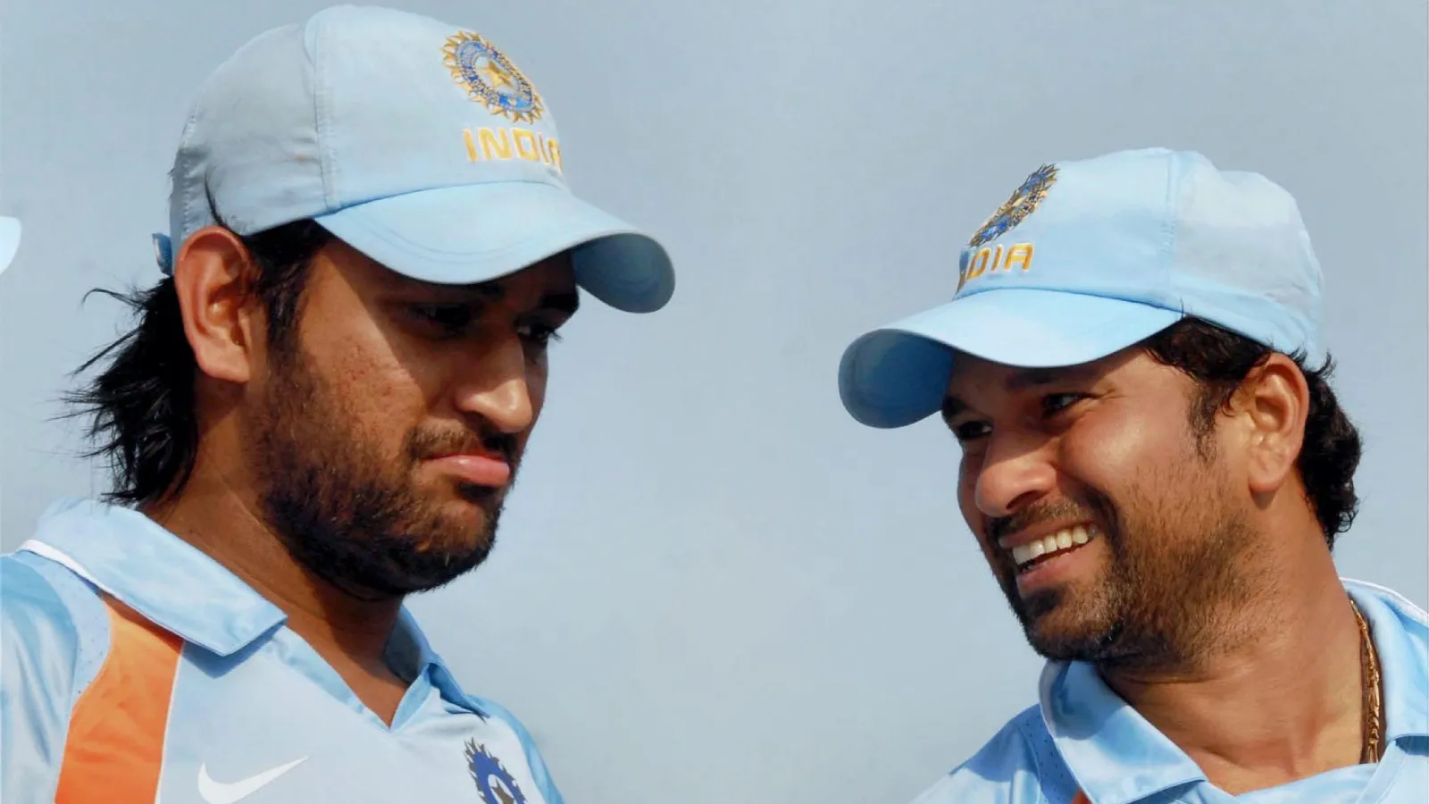 It was Sachin Tendulkar (right), who recommended MS Dhoni's name for India's captaincy in 2007. 