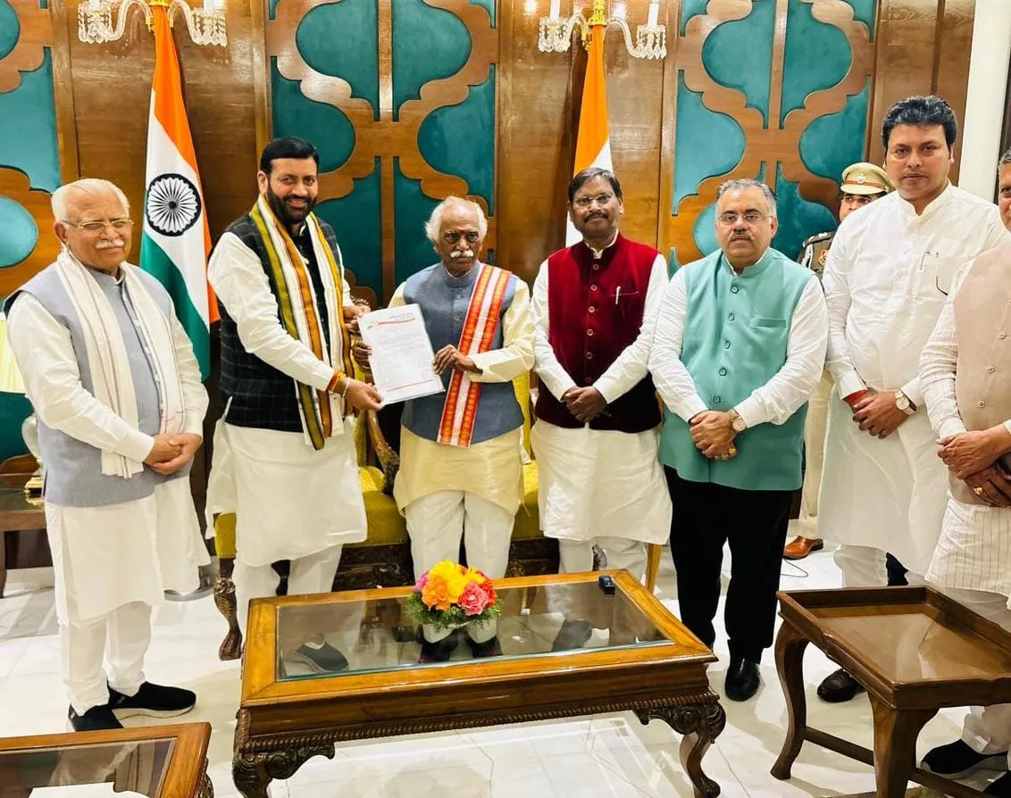 Nayab Singh Saini to replace Manohar Lal Khattar as Haryana CM