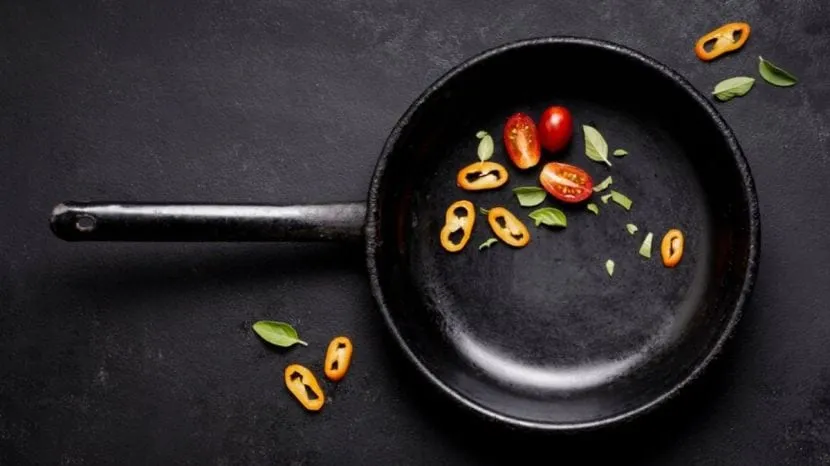how to clean sticky surface of pan trick