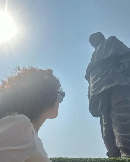 Kangana Ranaut Sardar Sarovar Vallabhbhai Patel