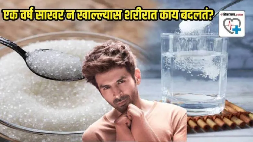 1 Year No Sugar Will Make Diabetes to Weight Loss Body Changes Experts Revels Calories One Spoon Sugar Jaggery Has Kartik Aryan Experiment