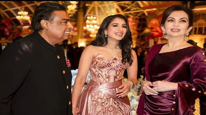 anant ambani and radhika merchants pre wedding celebration 2nd day first look of radhika anant nita mukesh ambani see photo 