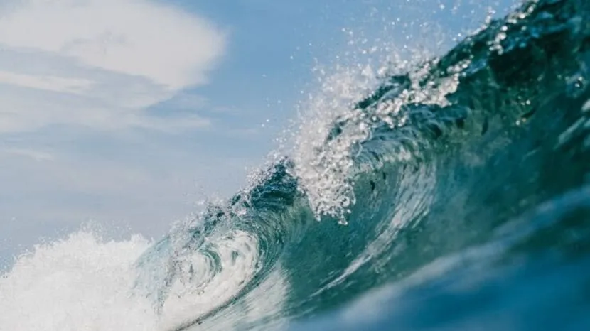 Why does the ocean waves formed in the sea