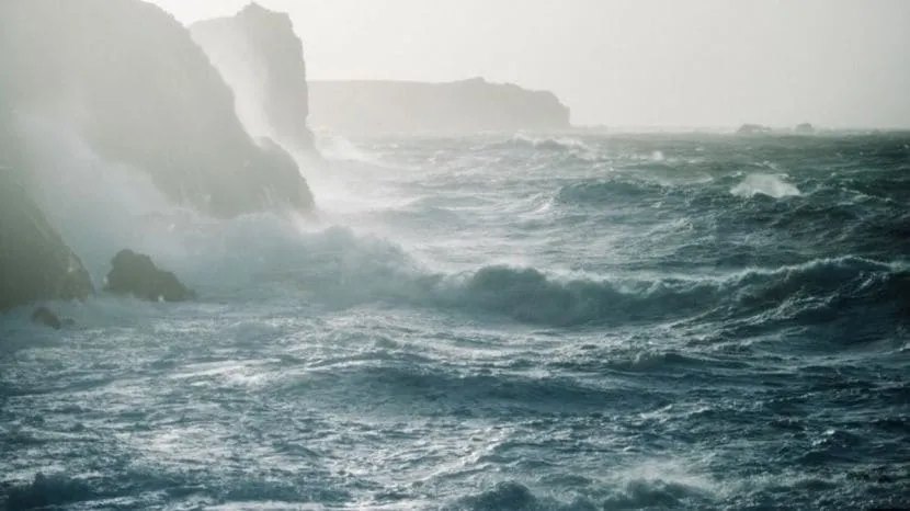 Why does the ocean waves formed in the sea
