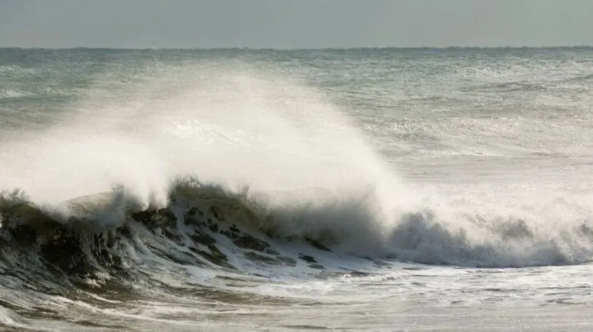 Why does the ocean waves formed in the sea