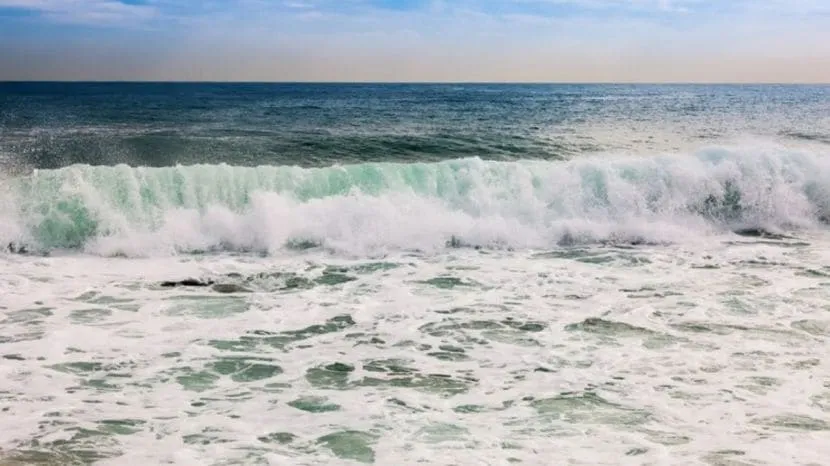 Why does the ocean waves formed in the sea
