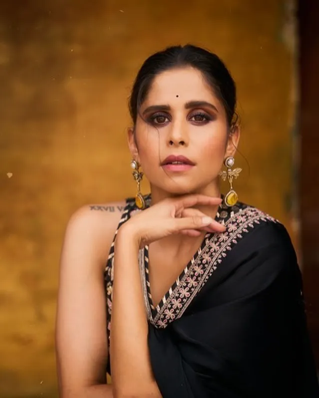 Sai Tamhankar Denim Outfit