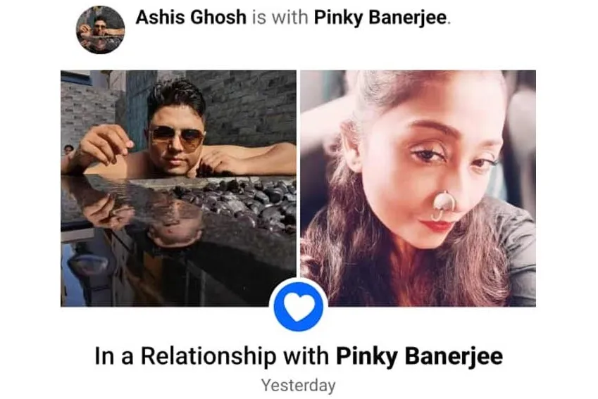 পিঙ্কি বন্দ্যোপাধ্যায়, kanchan mullick, pinki kanchan, pinky banerjee is in relationship, pinky kanchan news, pinky kanchan tollywood, pinki kanchan