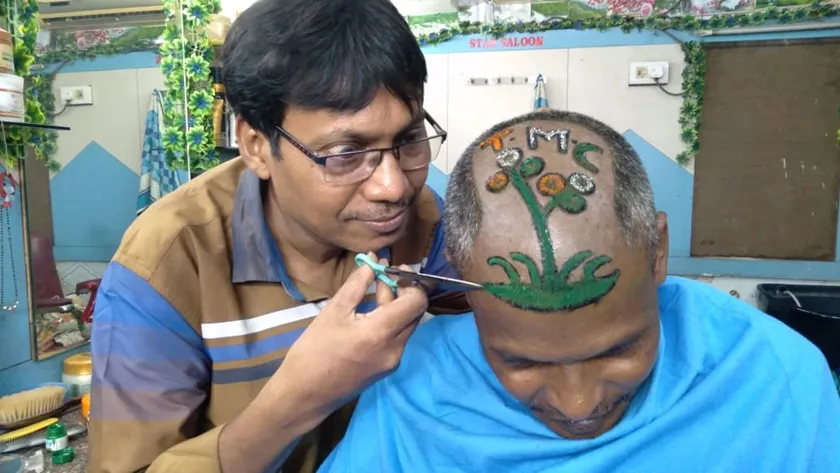 election special hairstyle at howrah