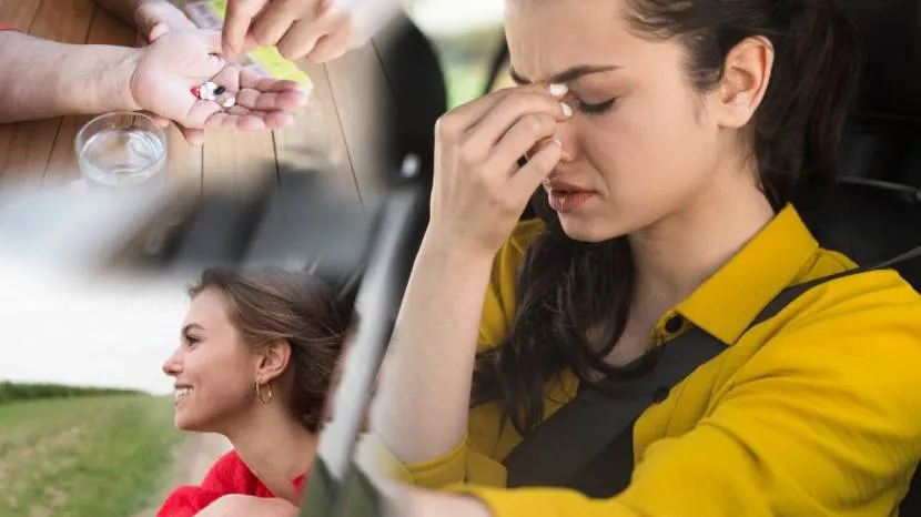 Avoid motion sickness without medicine or with medicine following these six steps can help you while traveling by car 