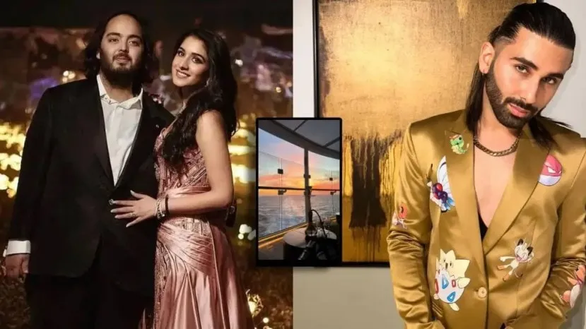 Mukesh Ambani Son Anant Ambani Radhika Merchant 2nd Pre Wedding Orry Shares Inside Photos