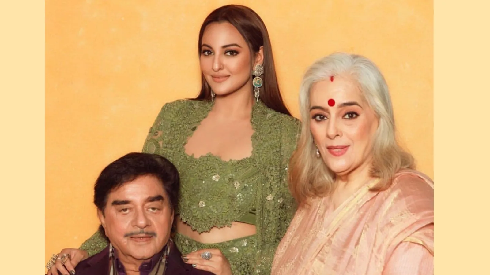 Shatrughan Sinha says wife Poonam thought the birth of Sonakshi upset him. (Photo: Instagram/@aslisona)