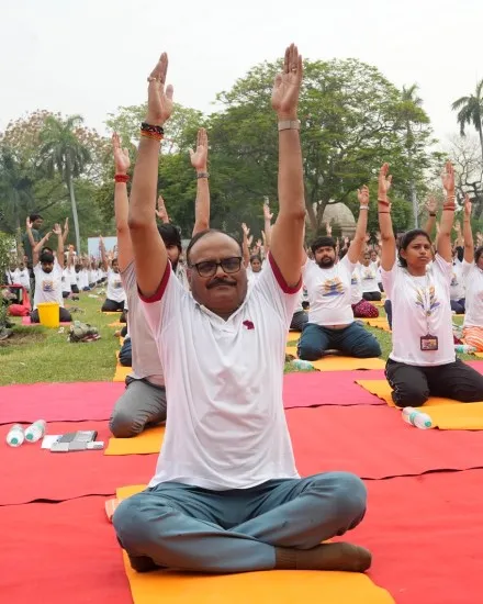 Yoga Day Rashtrapati Bhavan