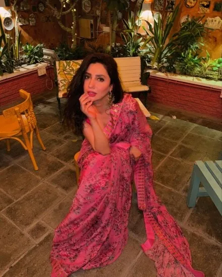 Mahira Khan Shahrukh Khan