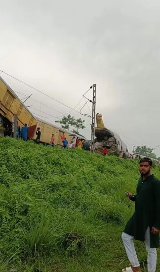 train accident in west bengal