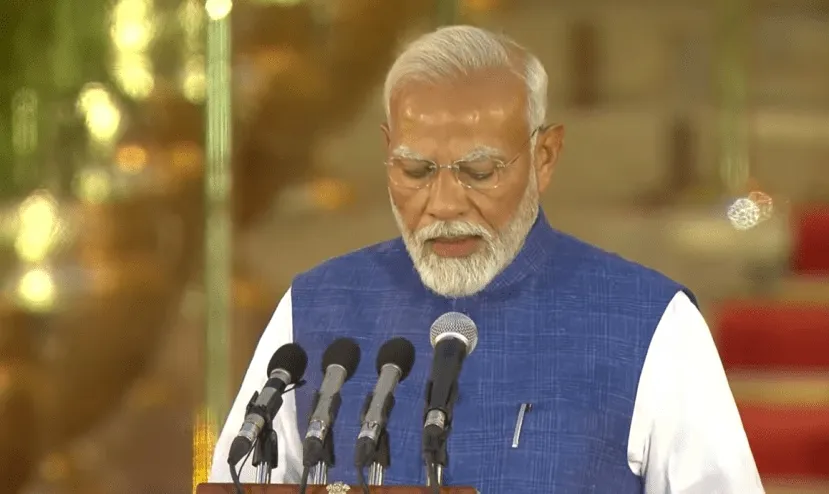 PM Narendra Modi Oath Taking Ceremony Updates in Marathi or/ Narendra Modi Swearing-in Ceremony