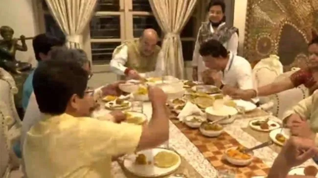 Sourav Ganguly, Amit Shah, সৌরভ গঙ্গোপাধ্যায়, অমিত শাহ,